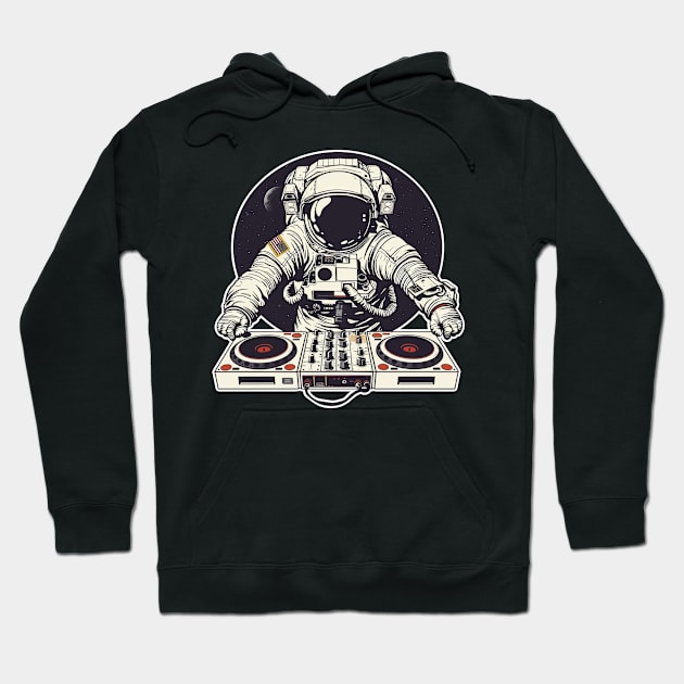 Astronaut DJ Hoodie by NineBlack